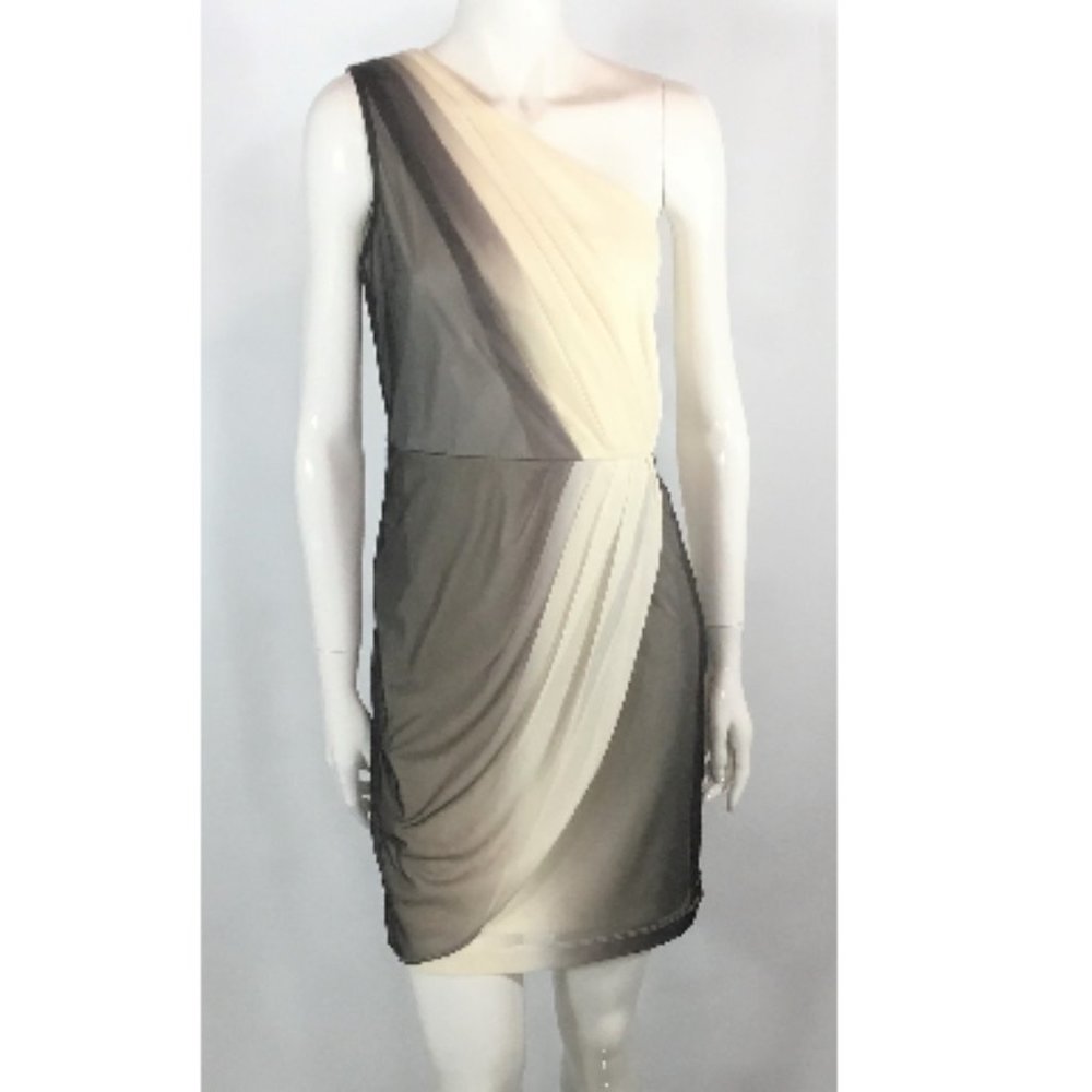 Max and Cleo Ombre Draped Dress  (new)